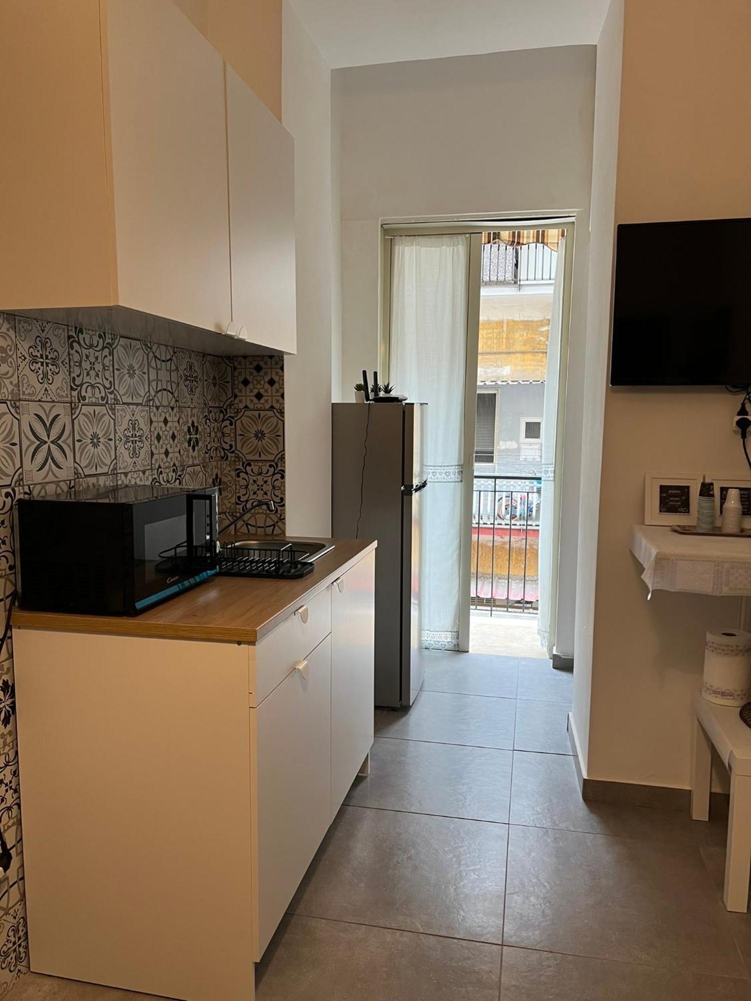 לינה וארוחת בוקר נאפולי Casa Manfredi מראה חיצוני תמונה